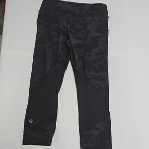 #9 Lululemon athletica Black Camo Leggings